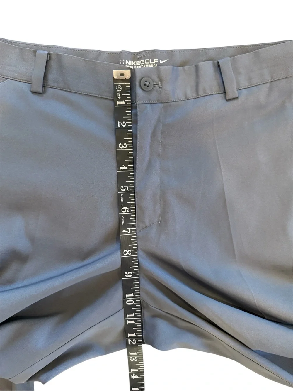 Nike Golf Tour Performance Dri-Fit Gray Sport Athletic Stretchy Pants 36x32